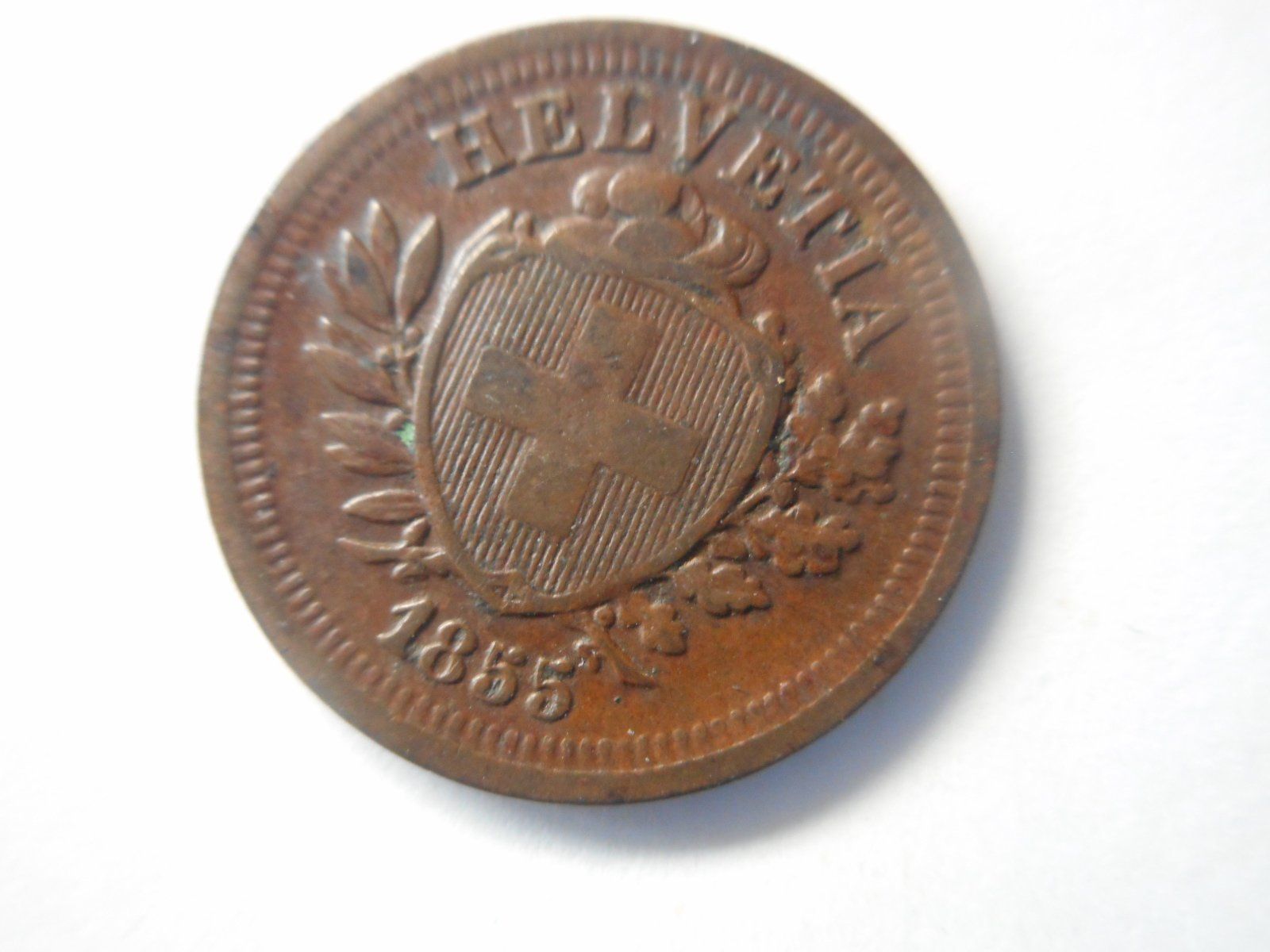 Alle Münzen: 1 Rp. 1855 -unz – Neu (gemäss Beschreibung) aus Kriegstetten von pizlad2010 1