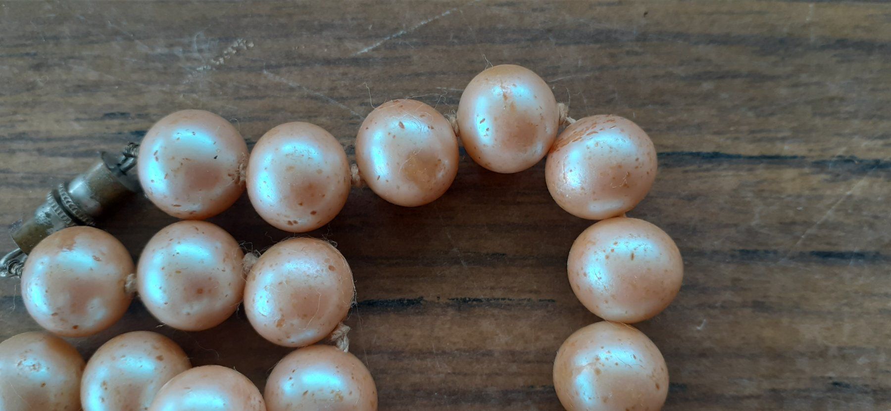 Catenine: Vintage Perlenkette Rosé – Usato da Mörschwil venduto da wunderkiste44 7