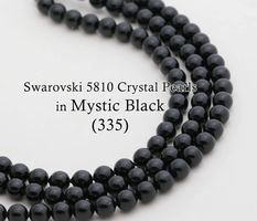 Swarovski 5810 – Mystic Black, 4 mm (10 Stück) 335