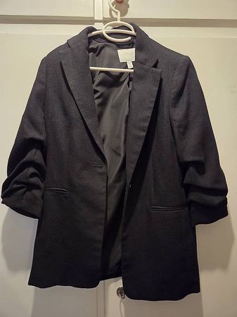 Damen Blazer schwarz (M) 