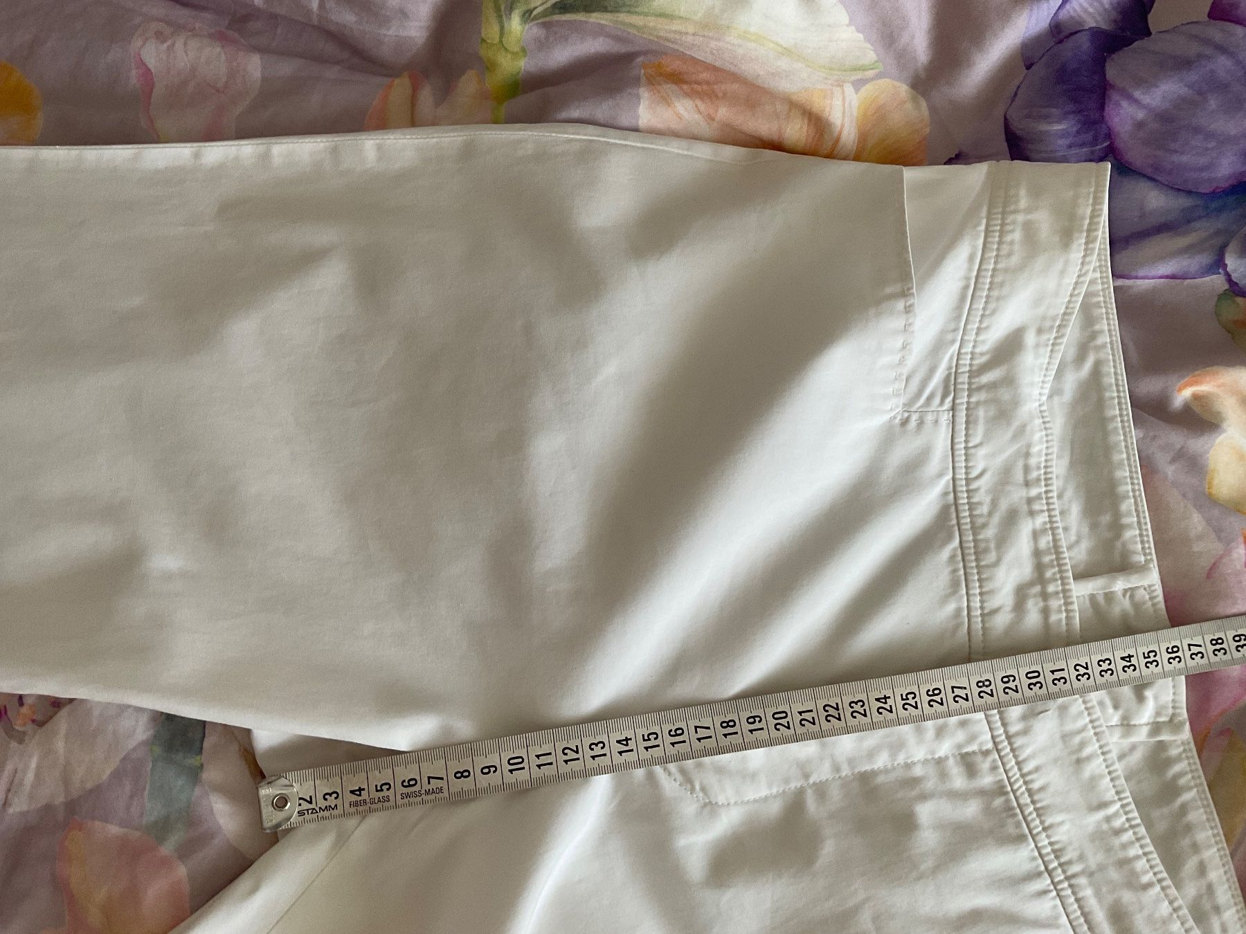 Bogner Pantaloni: SONJA BOGNER schöne Freizeit Hose Gr 42 weiss – Usato da Urdorf venduto da alda02 7