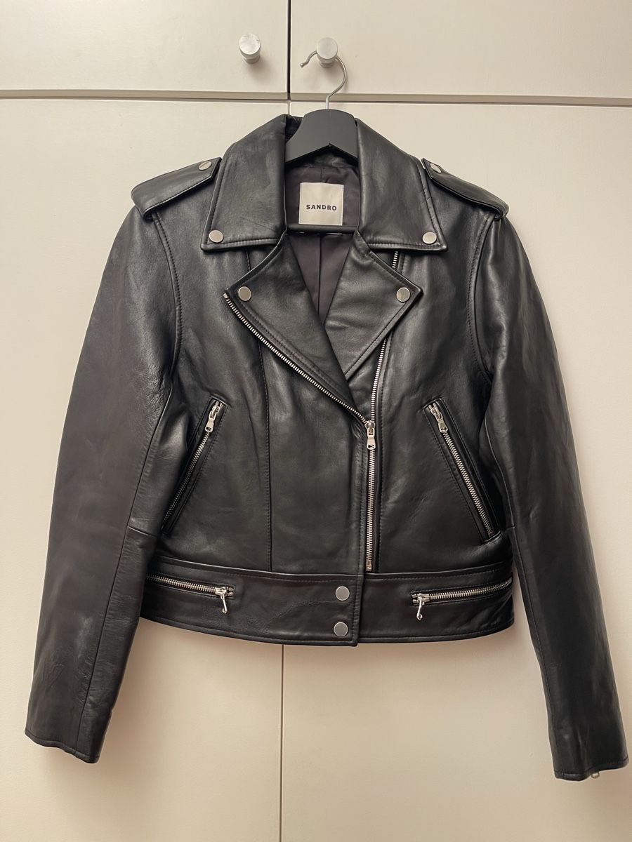 Sandro Jacken: SANDRO Siouxie biker jacket – Gebraucht aus Castagnola von Car2X2N