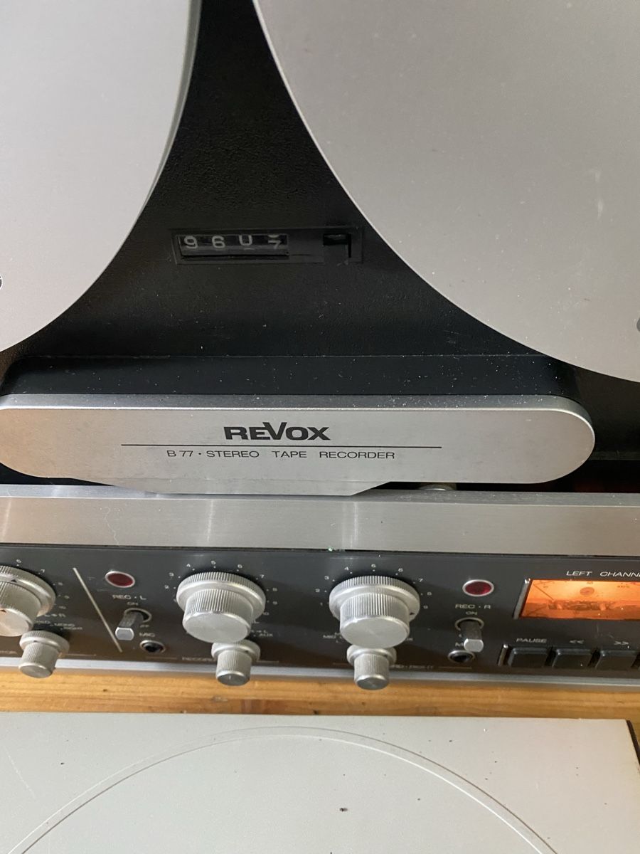 Revox Apparecchi a nastro: Revox B77 mit 2 Adapter und 2 Aluspulen – Usato da Luzern venduto da Harikan 3