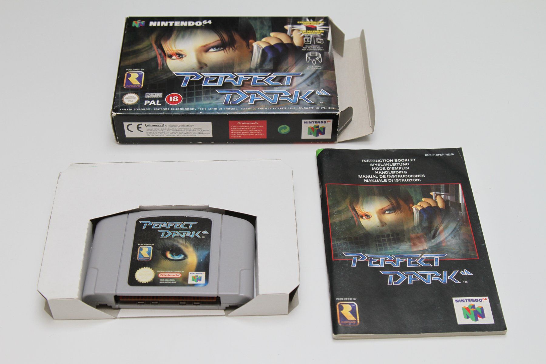 Nintendo Spiele: Perfect Dark N64 mit OVP – Gebraucht aus Basel von  5