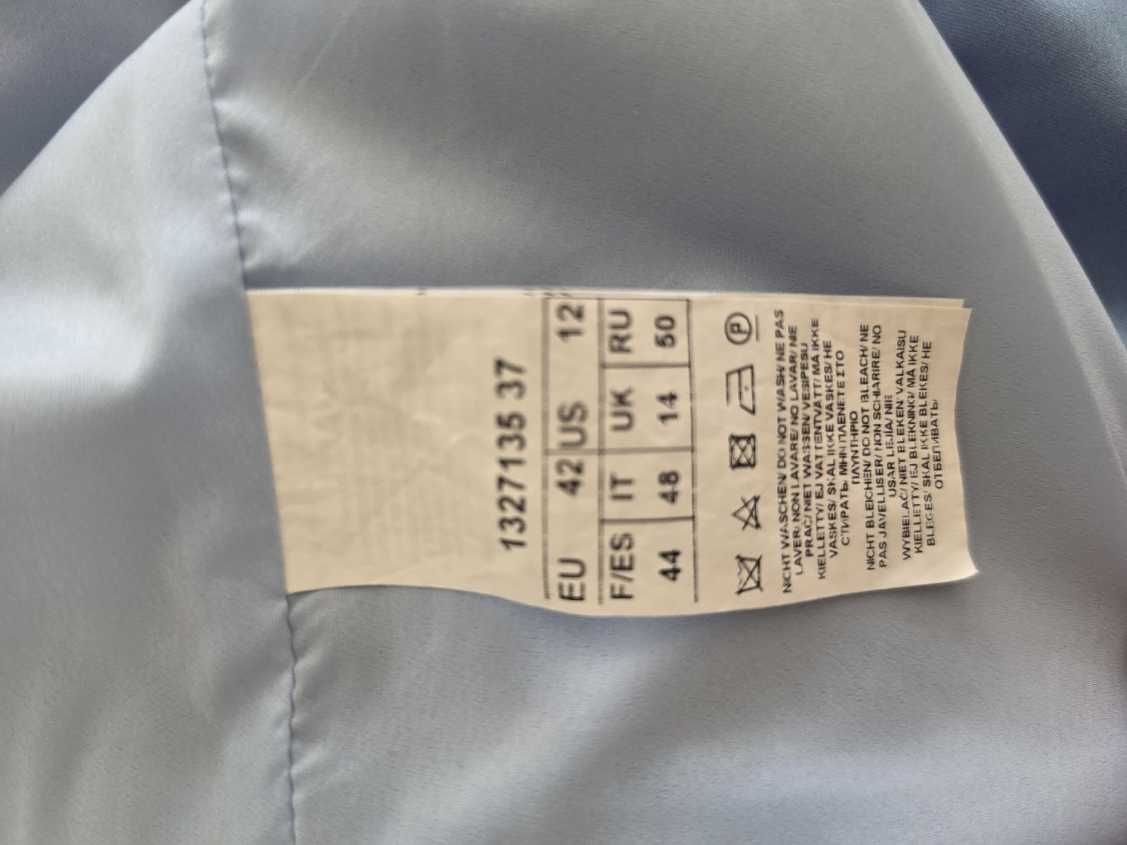 Boleros: Hellblauer, kurzer Blazer – Neu (gemäss Beschreibung) aus Bern von Monaluna 3