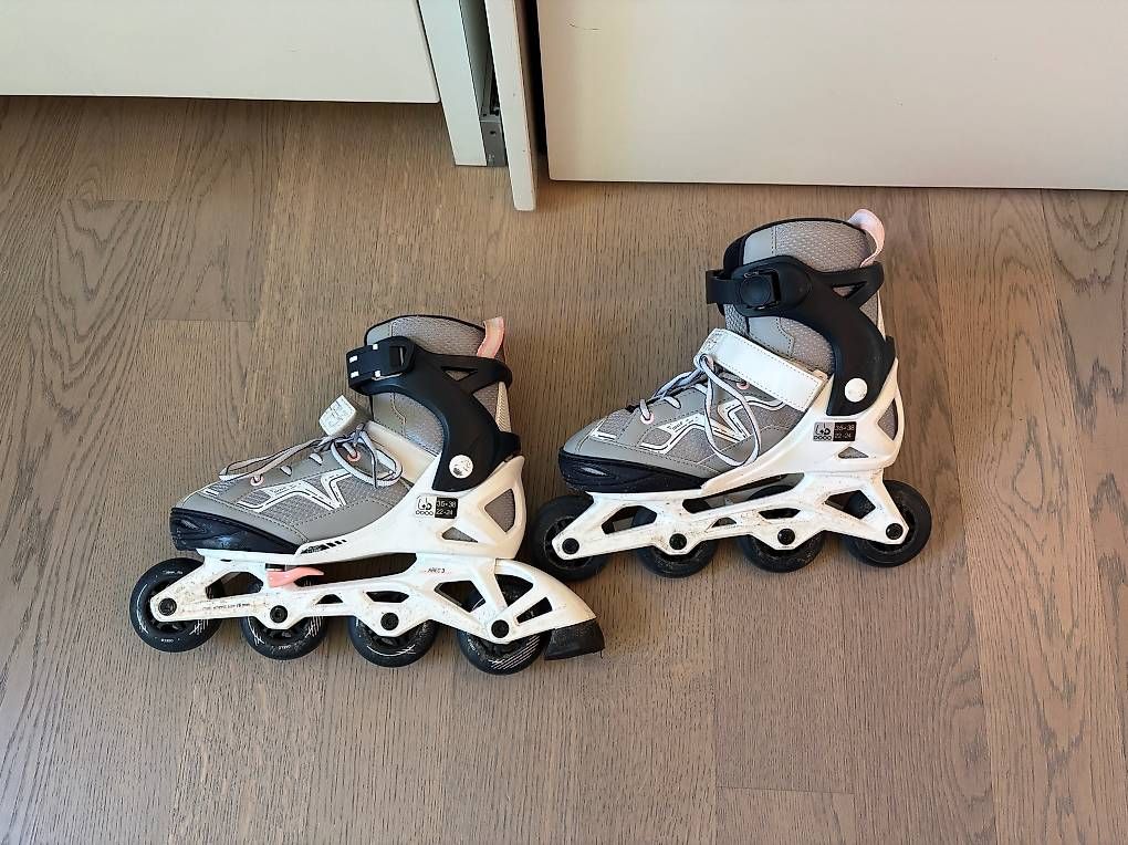 Oxelo Inline-Skating & Rollschuhe: Oxelo Kinder-Inline Skates Gr. 35->38 – Gebraucht aus Zürich von rem_8v6m