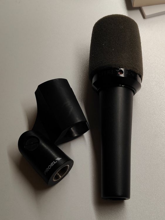 Shure SM57 Dynamic Microphone mit original Popfilter Kaufen auf Ricardo