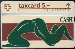 Taxcard 208L_27407 CASH 8 ungebraucht