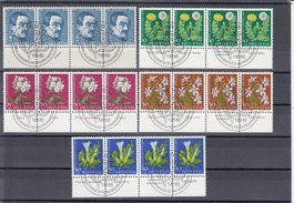 183-187 mit FD-Eckstempel Bern 1.12.1960, Tabs in 4 Sprachen
