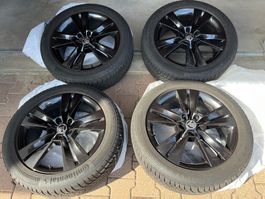 Felge Skoda Mytikas 18" schwarz inkl. Conti Winter Contact