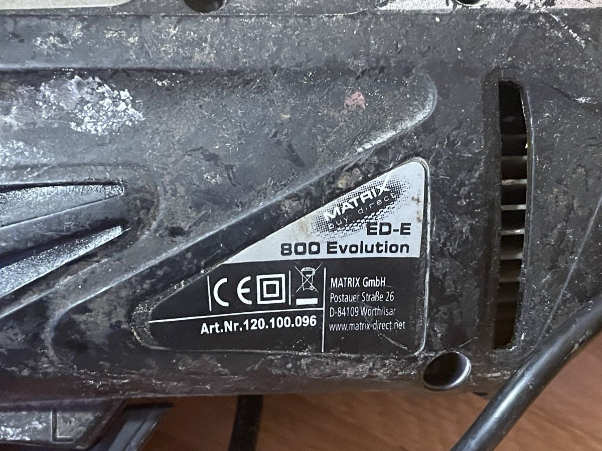 Trapani: Schlagbohrmaschine Matrix ED-E 800 Evolution 710W – Usato da Wädenswil venduto da dai_2bcv 2