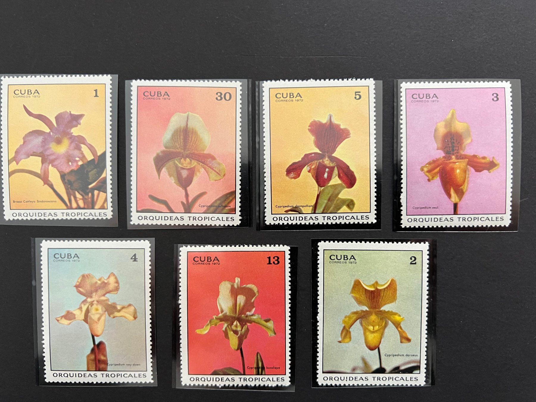 Tous les timbres: Orchideen Cuba ** Luxus (B215) – D'occasion à Hinwil par Sidi4