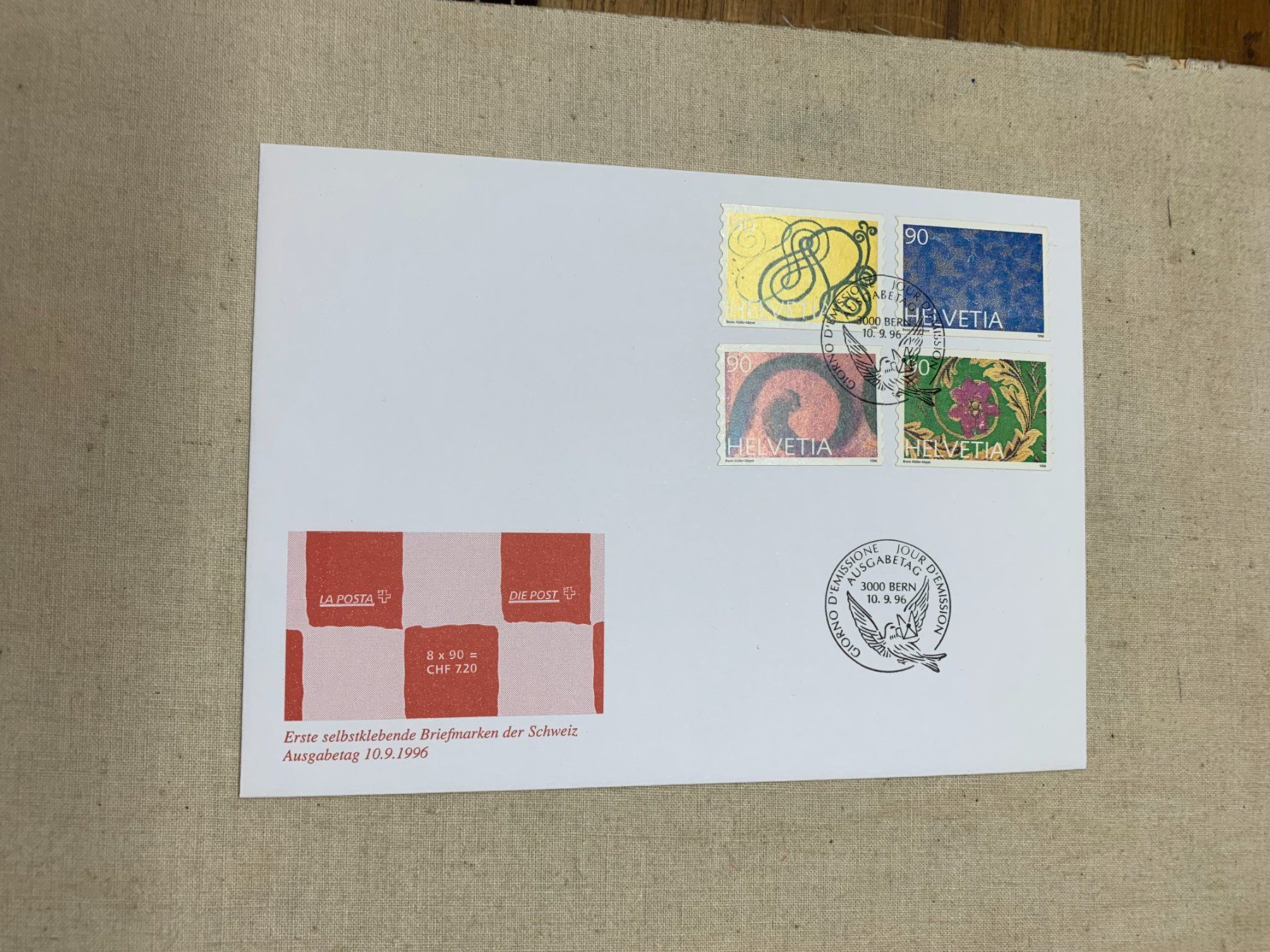 Alle Briefmarken: FDC - 1996 – Gebraucht aus Sorengo von 74in 1