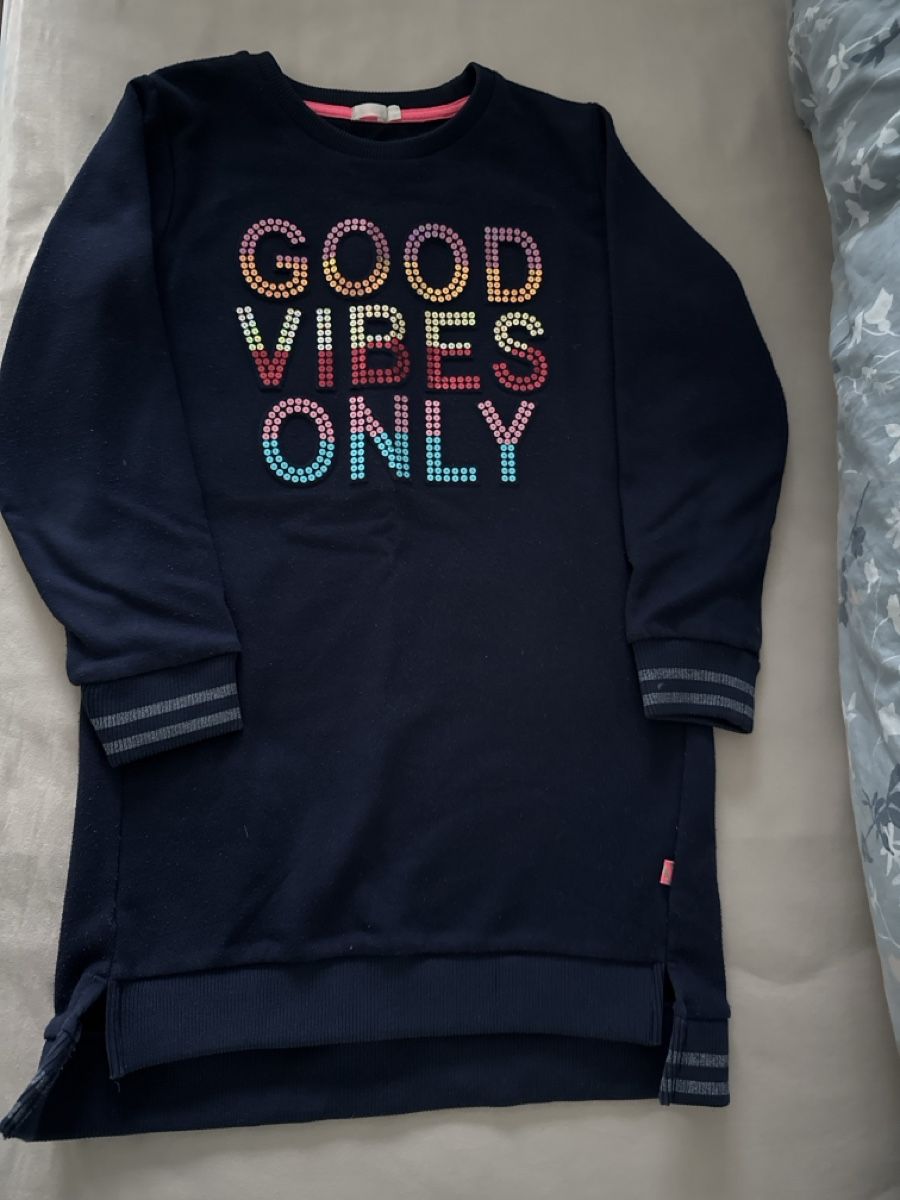 Billieblush Pulls et sweat-shirts: Pullover lang, dunkelblau, Gr.10J – D'occasion à Adliswil par mun_k9pf