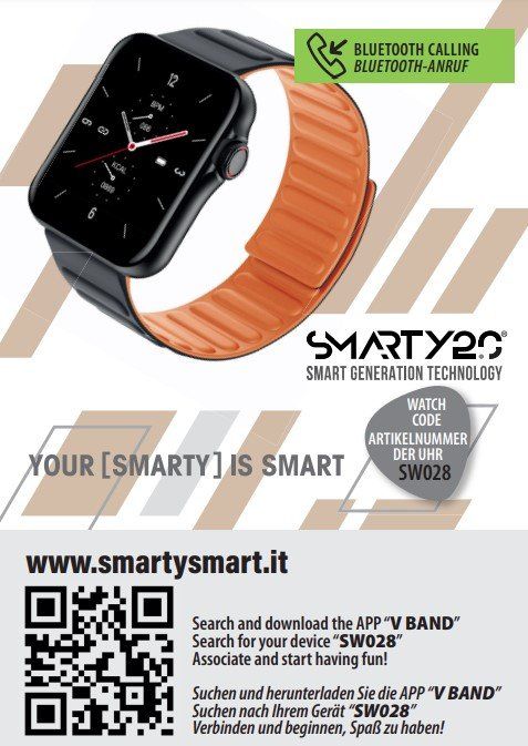 Smartwatch: Smarty 2.0 SW022F Smartwatch Black – Nuovo e nell'imballaggio originale da Winterthur venduto da Pcline1 5