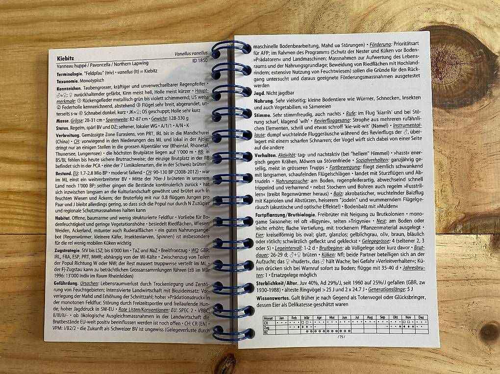 Tous les timbres: Ornithologische Steckbriefe – Neuf avec emballage d'origine à Buchs AG par tam_k2nj 4