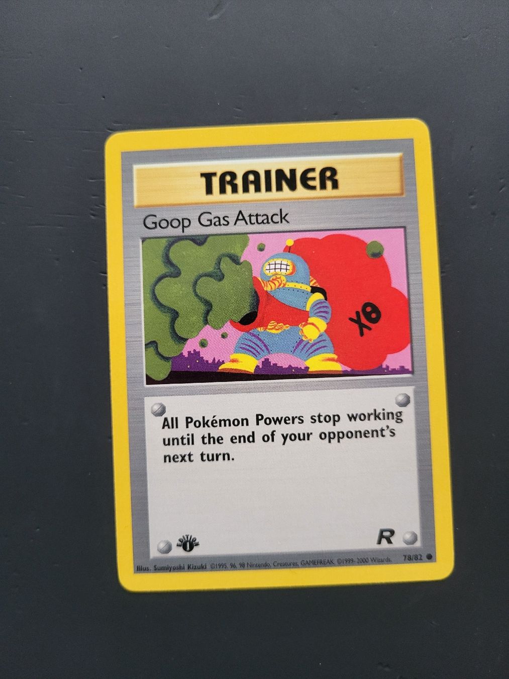 Pokémon Sammelbilder & Trading cards: Goop Gas Attack 1. Edition Top Pokemon Team Rocket – Gebraucht aus oberbuchsiten von nat_8gwb