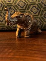 Messing Elefant (3 cm / 3.5 cm hoch)