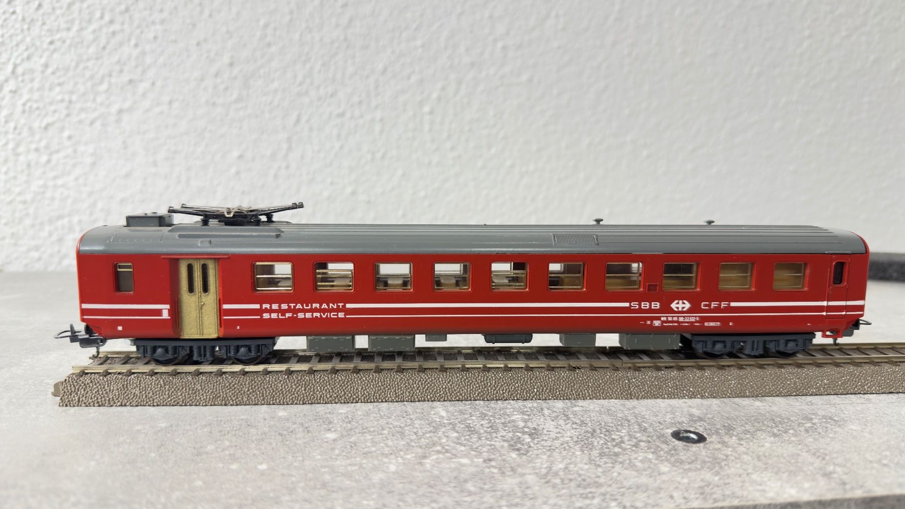Lima Modellini di ferrovie: Lima Speisewagen H0 / DC in OVP – Usato da Schlieren venduto da rat_lq6b 1