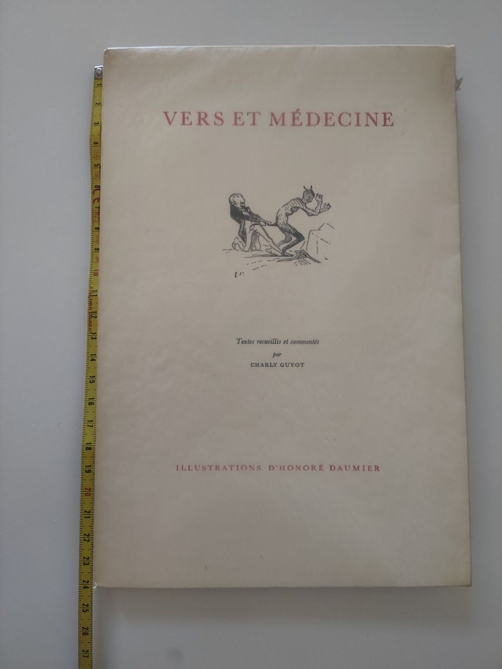 Libri: Vers et médicine Charles Guyot Honoré Daumier – Usato da Genève venduto da Atelier.Curio 1