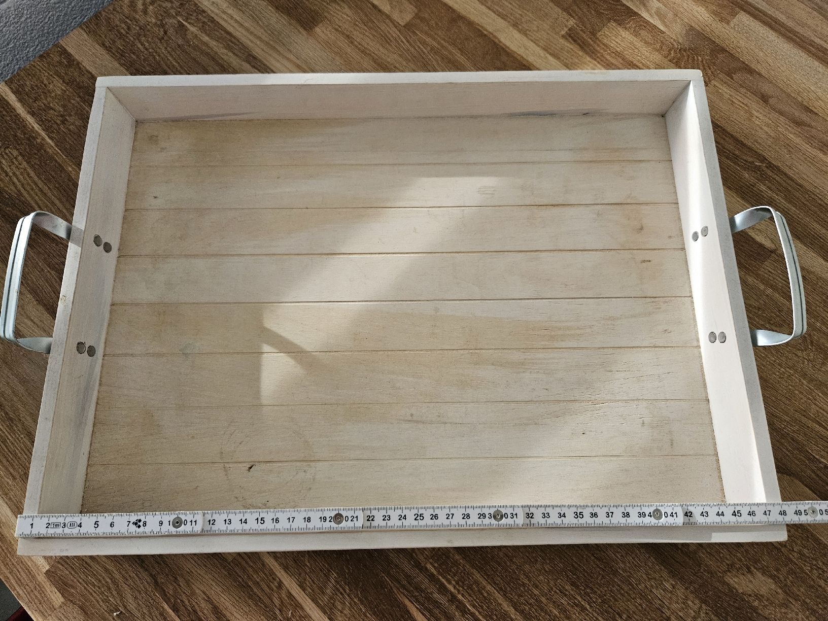 Ikea Tutte le decorazioni: Schönes Holztablett mit Griffen - vielseitig einsetzbar – Usato da Niederrohrdorf venduto da 4lemana5 1
