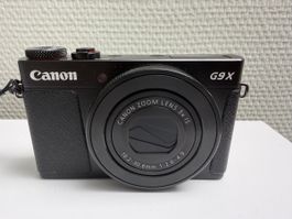 Canon PowerShot G9 X Digitalkamera schwarz neuwertig
