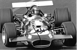 Ickx, Brabham 1969, original signiert!