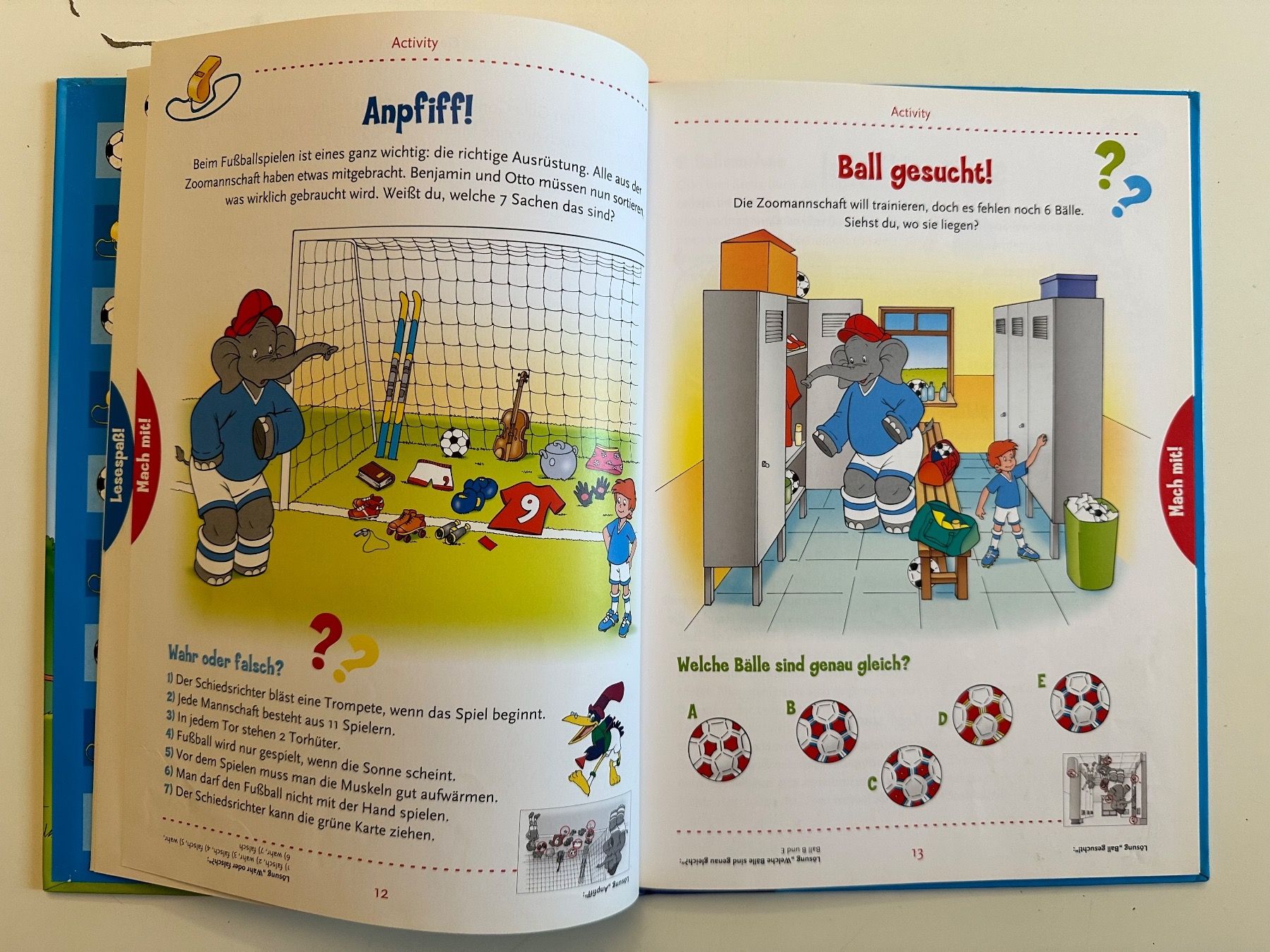Libri: Benjamin Blümchen - Komm mit auf den Fussballplatz – Usato da Münsingen venduto da Ganjam 5