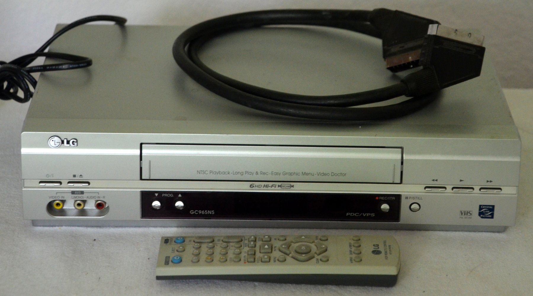 LG Aufnahmegeräte: Videorecorder VHS  LG GC965NS magnétoscope – Gebraucht aus Collonges von arashee 1
