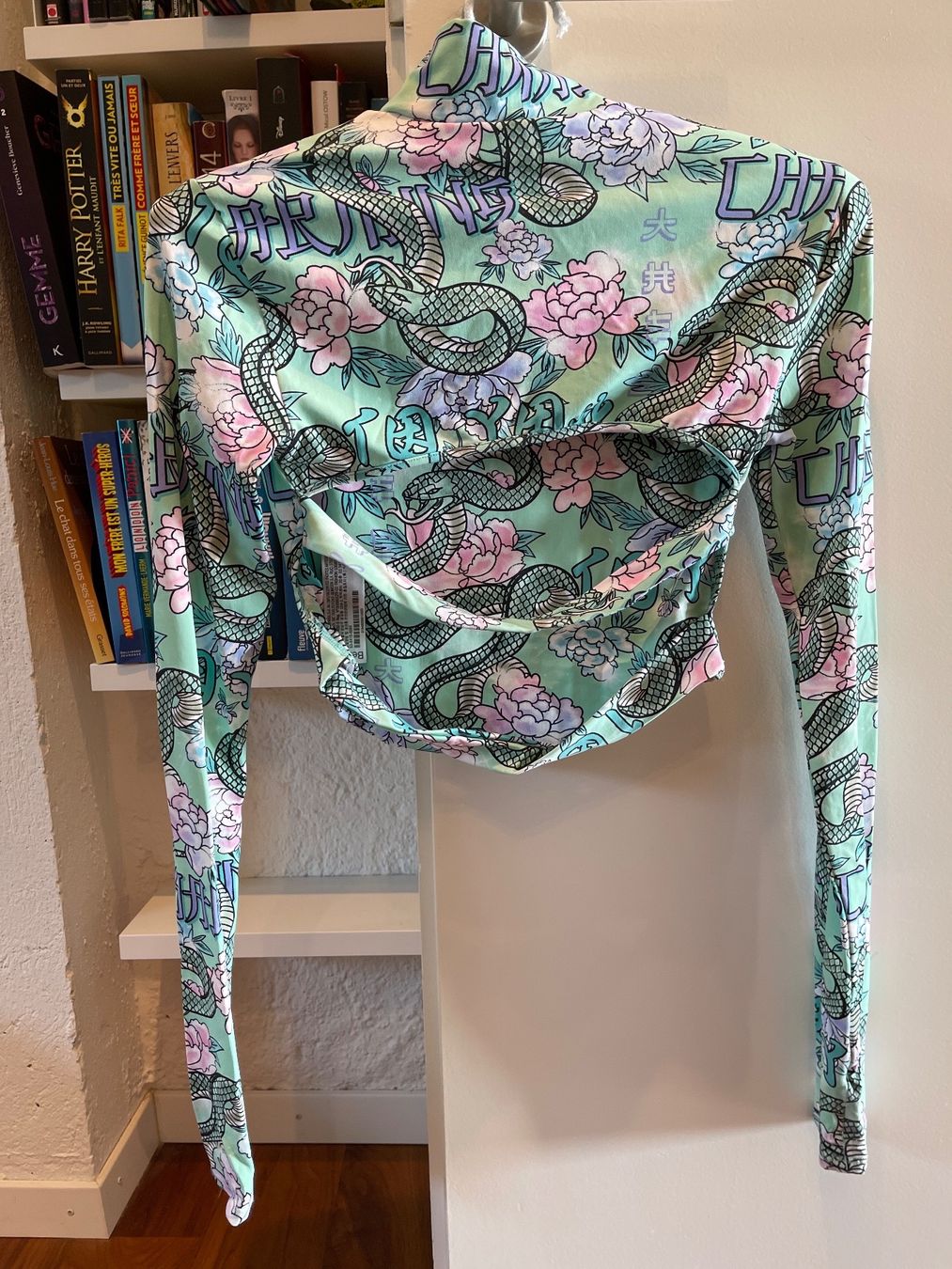 Bershka Top: Haut vert – Usato da Lausanne venduto da ine_6c2m 2