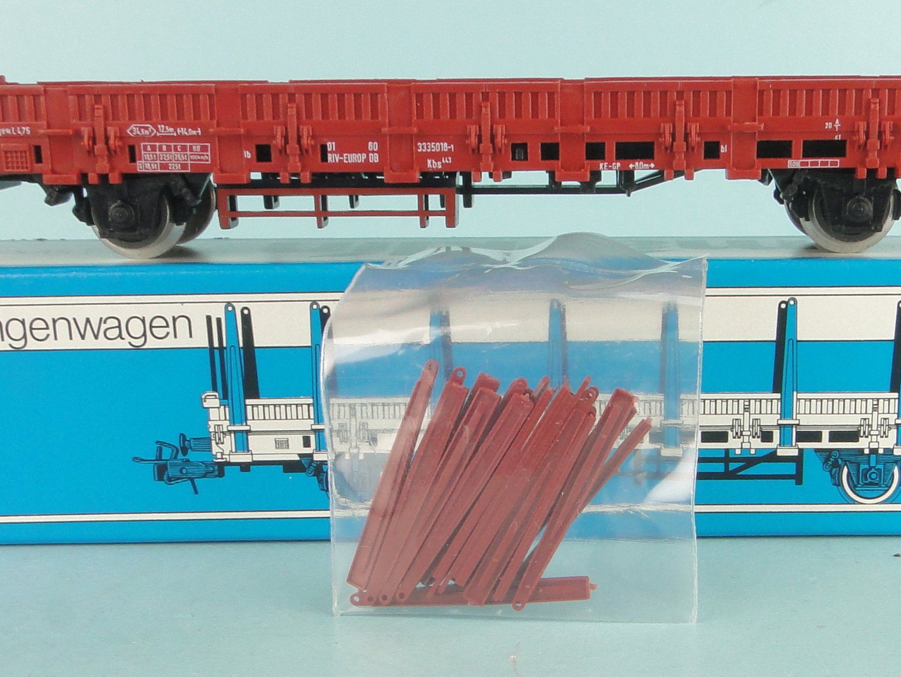 Märklin Modelleisenbahnen: Märklin 4694 DB Rungenwagen – Gebraucht aus Bülach von cann11 2