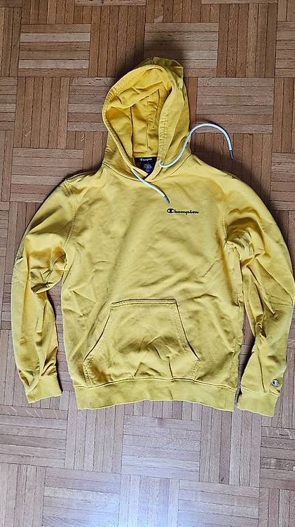 Sweat Champion jaune taille S Acheter sur Ricardo