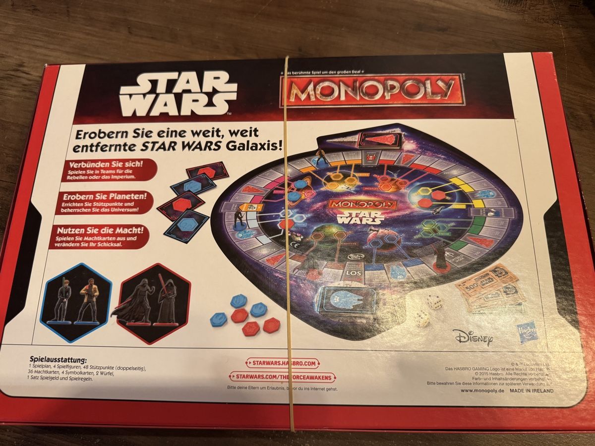 Disney Giochi: Star Wars Monopoli – Nuovo (secondo la descrizione) da Grossaffoltern venduto da sherry73 2