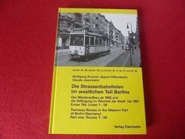 Die Strassenbahnlinien West Berlin