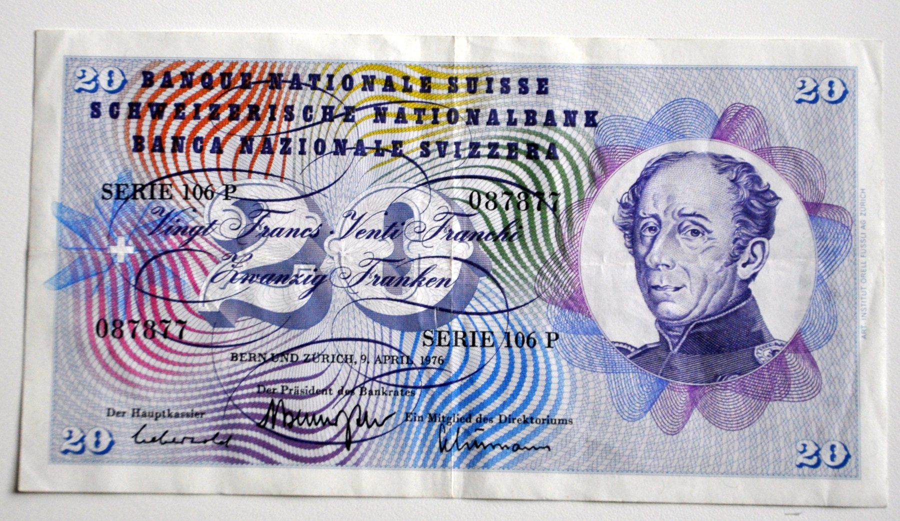 Banconote: 20 Franken Note – Usato da Andwil TG venduto da Wanton25