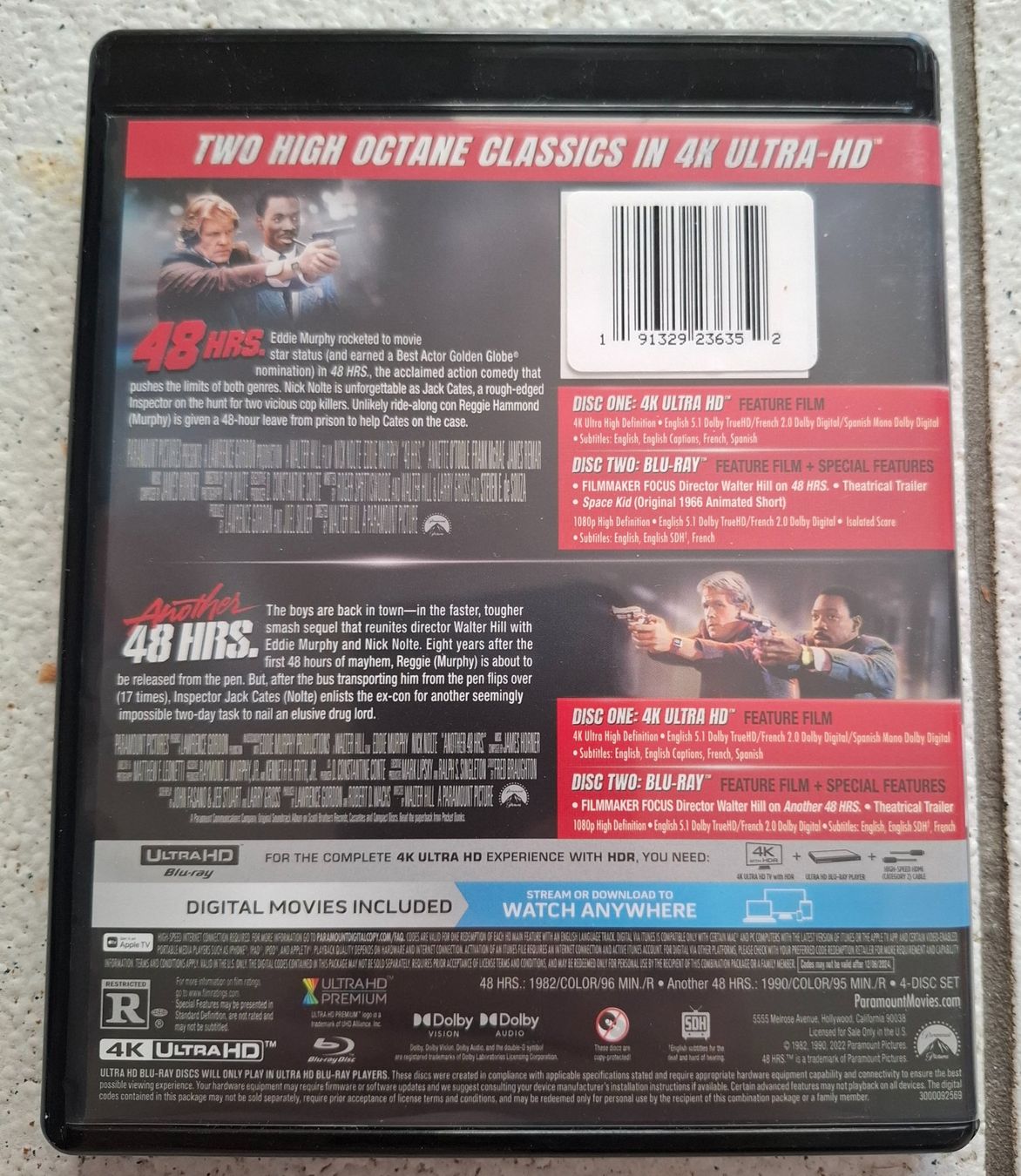 Tutti i DVDs: Nur 48 Std. / Und wieder 48 Std. US Import mit Deutsch ! – Nuovo (secondo la descrizione) da Riehen venduto da DVD-Palace 1