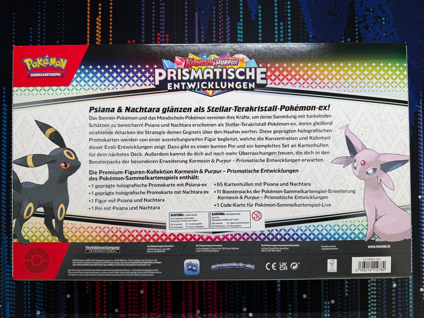 Pokémon Sammelbilder & Trading cards: Pokémon - DE Prismatic Evolution Premium Figure Collection – Neu und originalverpackt aus Neyruz FR von Kurouh_ 1