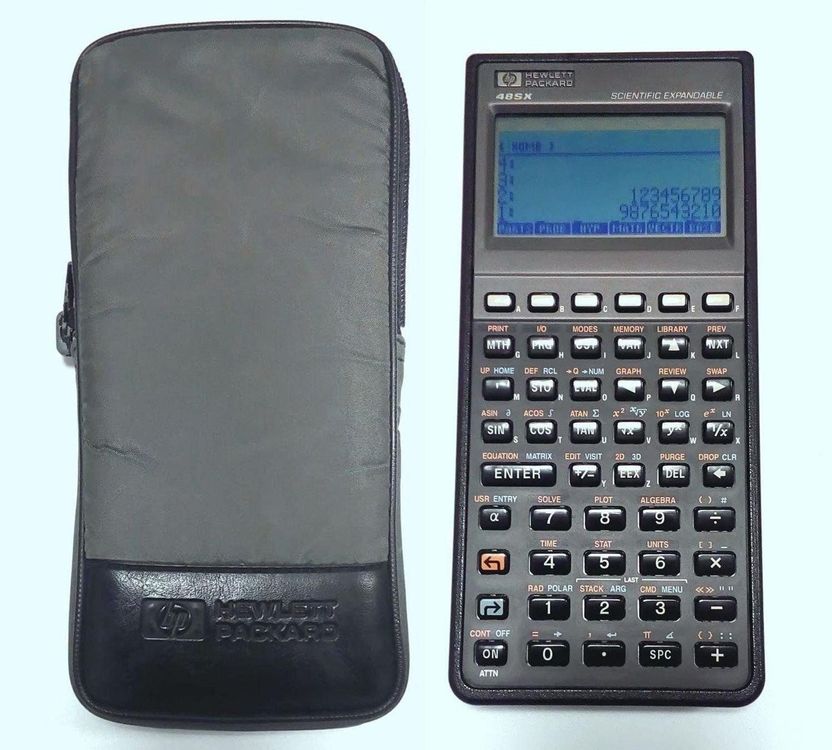 HP 48SX Taschenrechner (NEUWERTIG!!!) (Neu (gemäss Beschreibung)) in ...