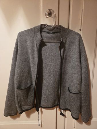 Veste cardigan Parfois grise zippée XS/S