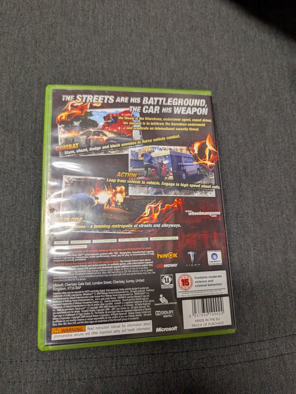 Giochi: Wheelman Microsoft Xbox 360 – Usato da Giubiasco venduto da Ticinerd 1