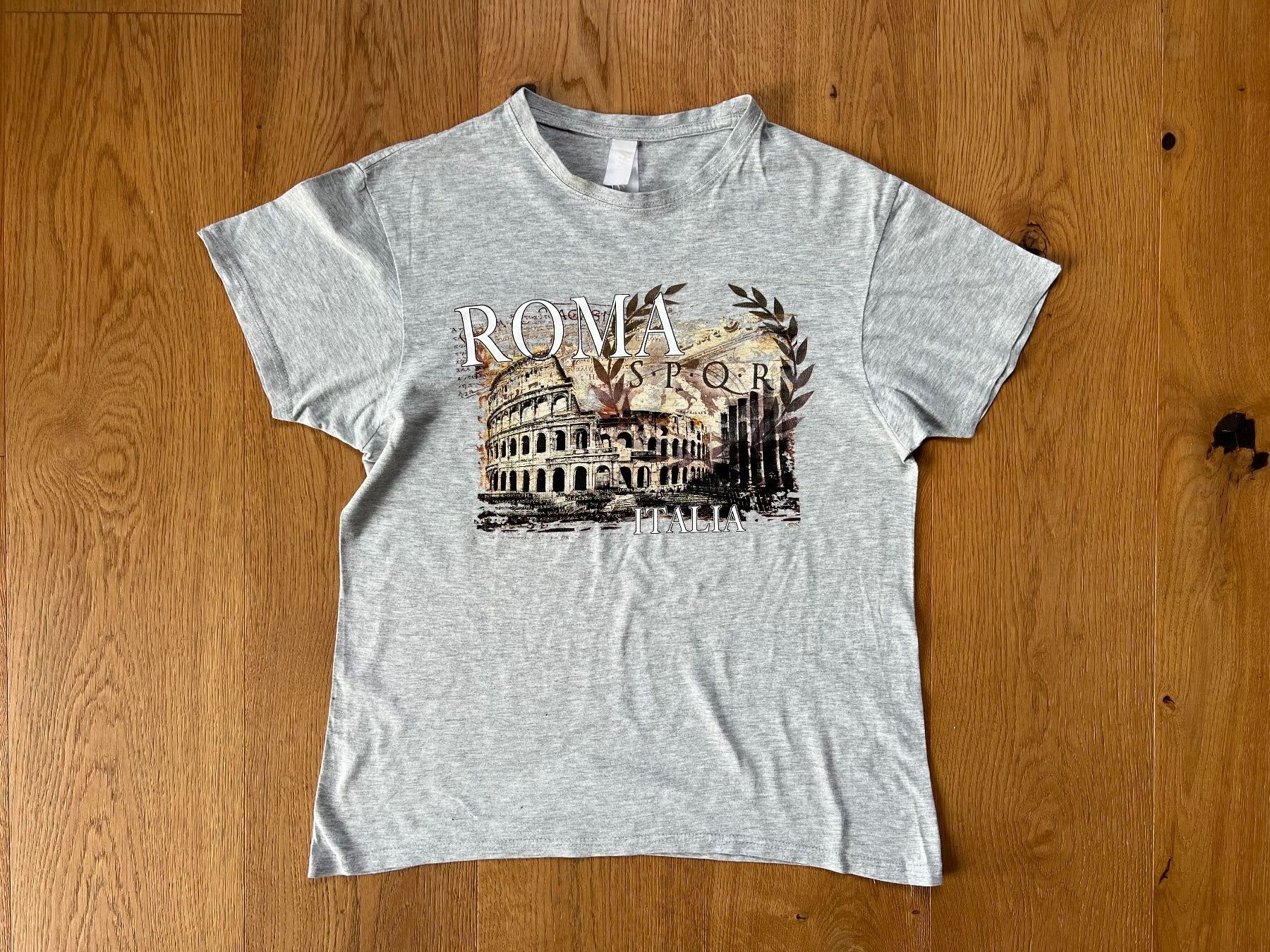 Hemden, T-Shirts & Polos: T-Shirt Gr.152 grau – Gebraucht aus Lengnau BE von Rubin27