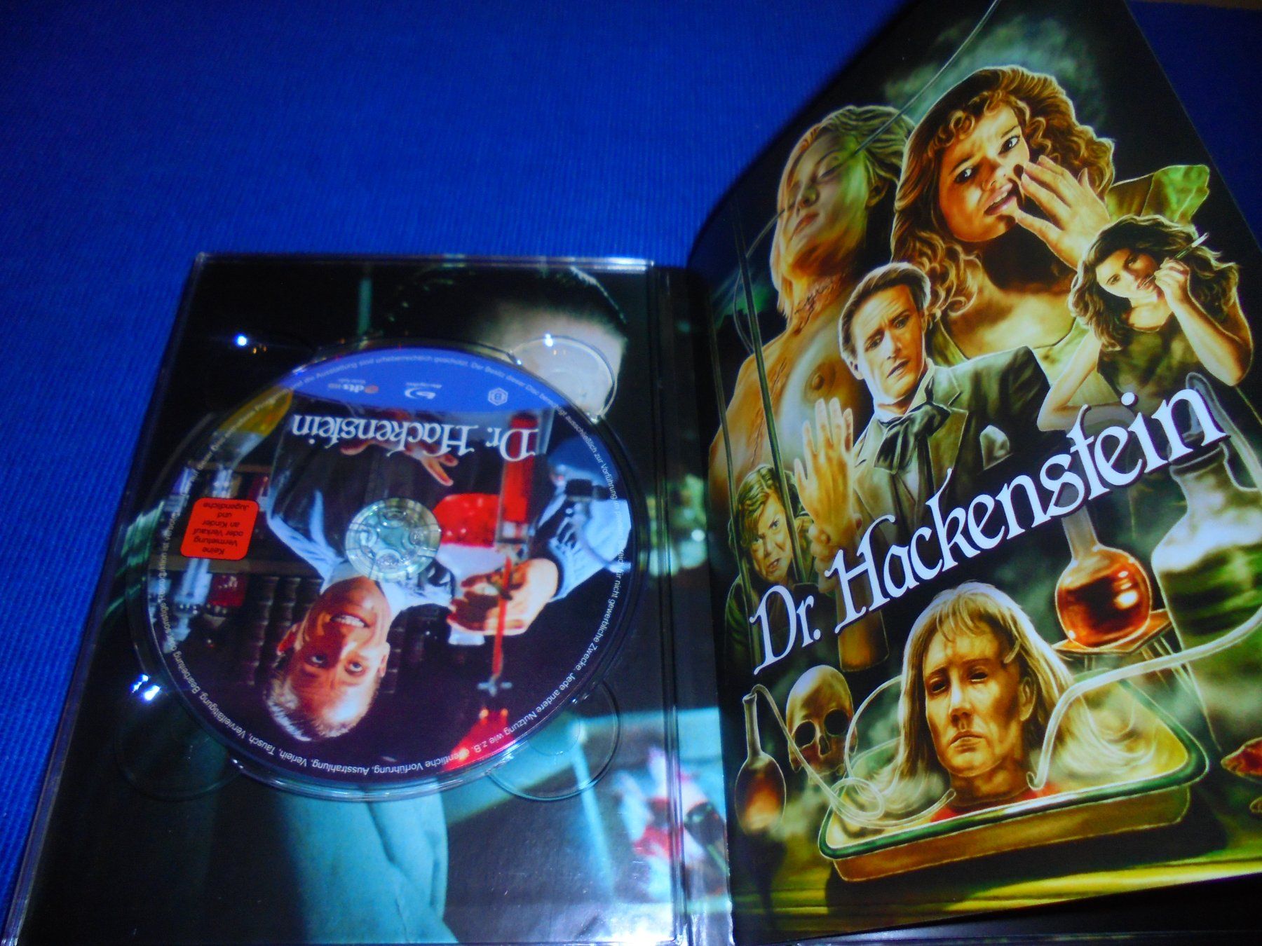 Tutti i DVDs: Mediabook watt. Dr. Hackenstein / Lim. 155/199 / Cov. W – Nuovo (secondo la descrizione) da Wattenwil venduto da Firebird1 4
