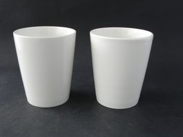 2 Becher - TEEMA - Kaj Franck Vitroporslin - ARABIA FINLAND