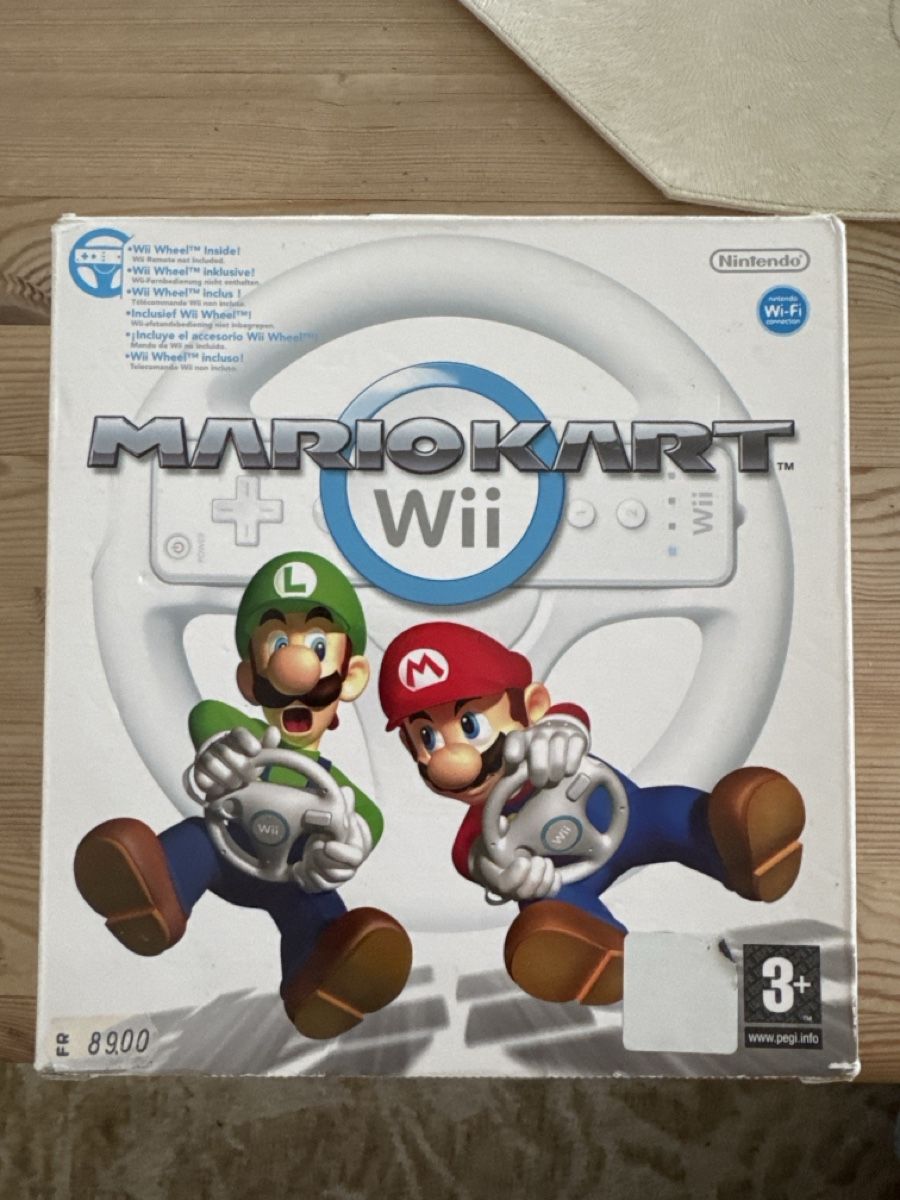 Nintendo Controller: Wii wheel, Mariokart Lenkrad – Neu (gemäss Beschreibung) aus luzern von Golfismypassion