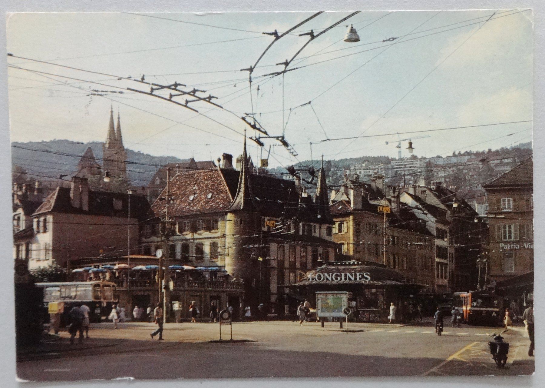 Cartoline postali: Neuchâtel - Place Pury – Difettoso da Fétigny venduto da Billy2miny