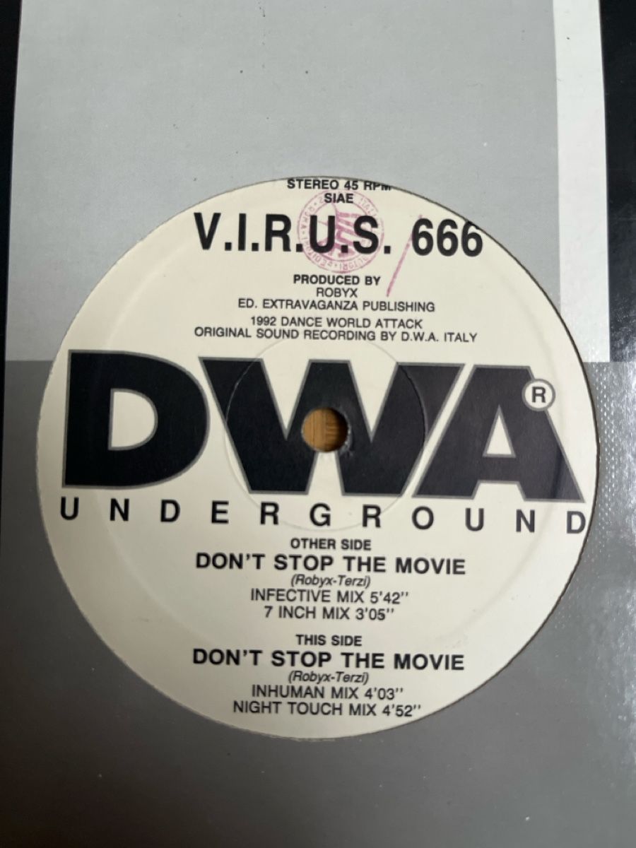 Dischi in vinile: V.I.R.U.S.666 Techno Vinyl – Usato da Wangen b. Olten venduto da break72 1