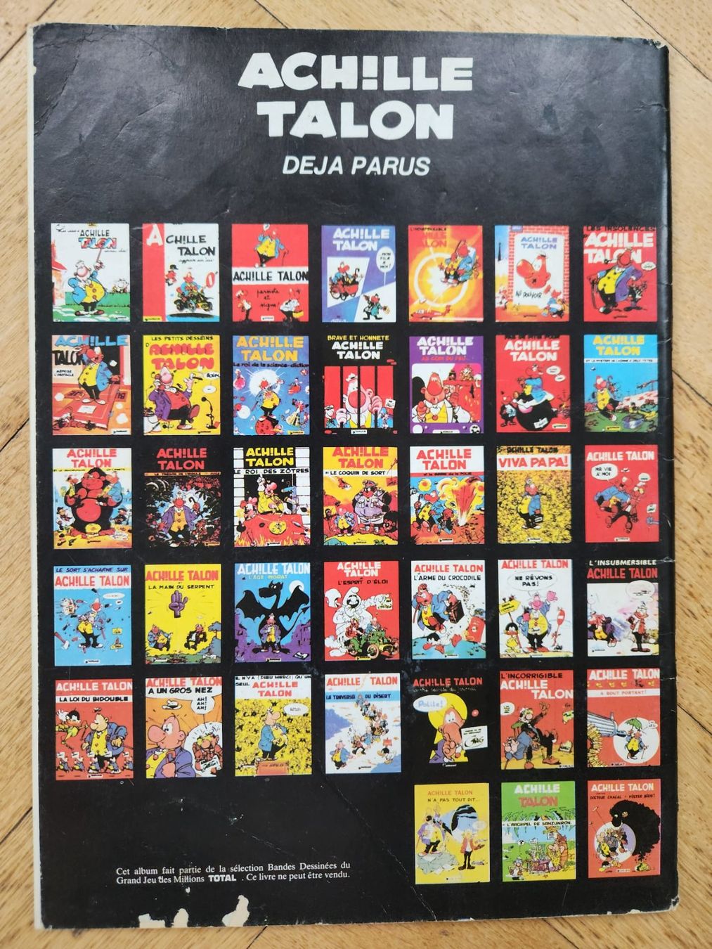 Comics: Achille Talon - l'incorrigible – Gebraucht aus Territet von Cenh 1