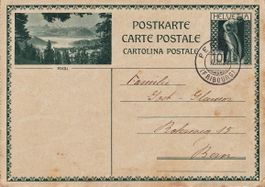 1931 Postkarte Rigi