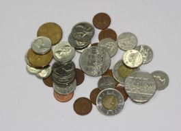 Kanada Münzlot, über 9 Dollar