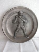 Hans Frei -Zinnteller Basler Pfyffer, selten